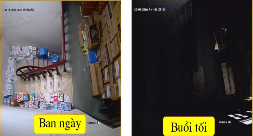 camera bị thiếu sáng