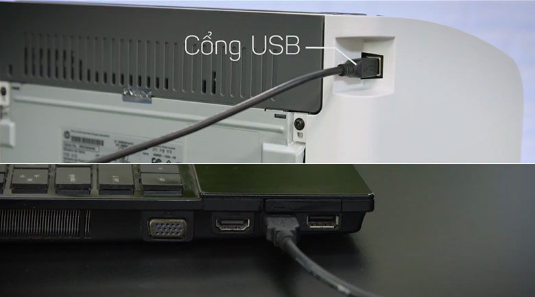 Máy in HP LaserJet Pro M12a (T0L45A) - USB