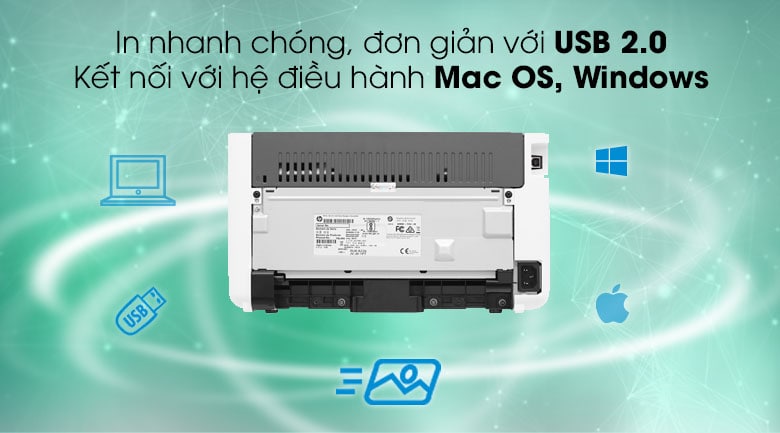 Máy in HP LaserJet Pro M12a (T0L45A)