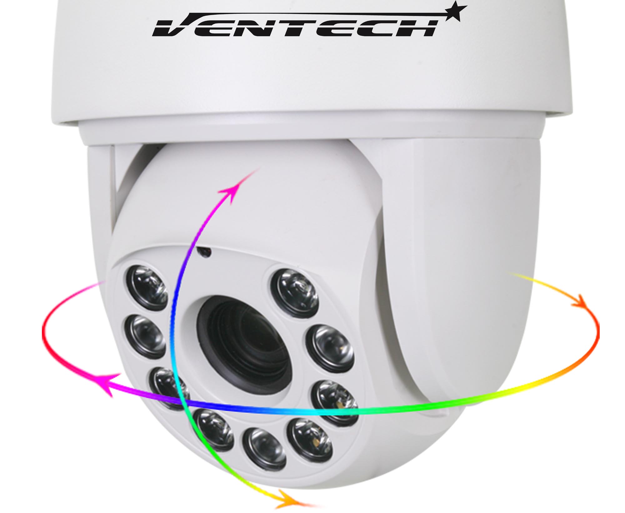 Hệ thống camera PTZ và giám sát vành đai khu công nghiệp.